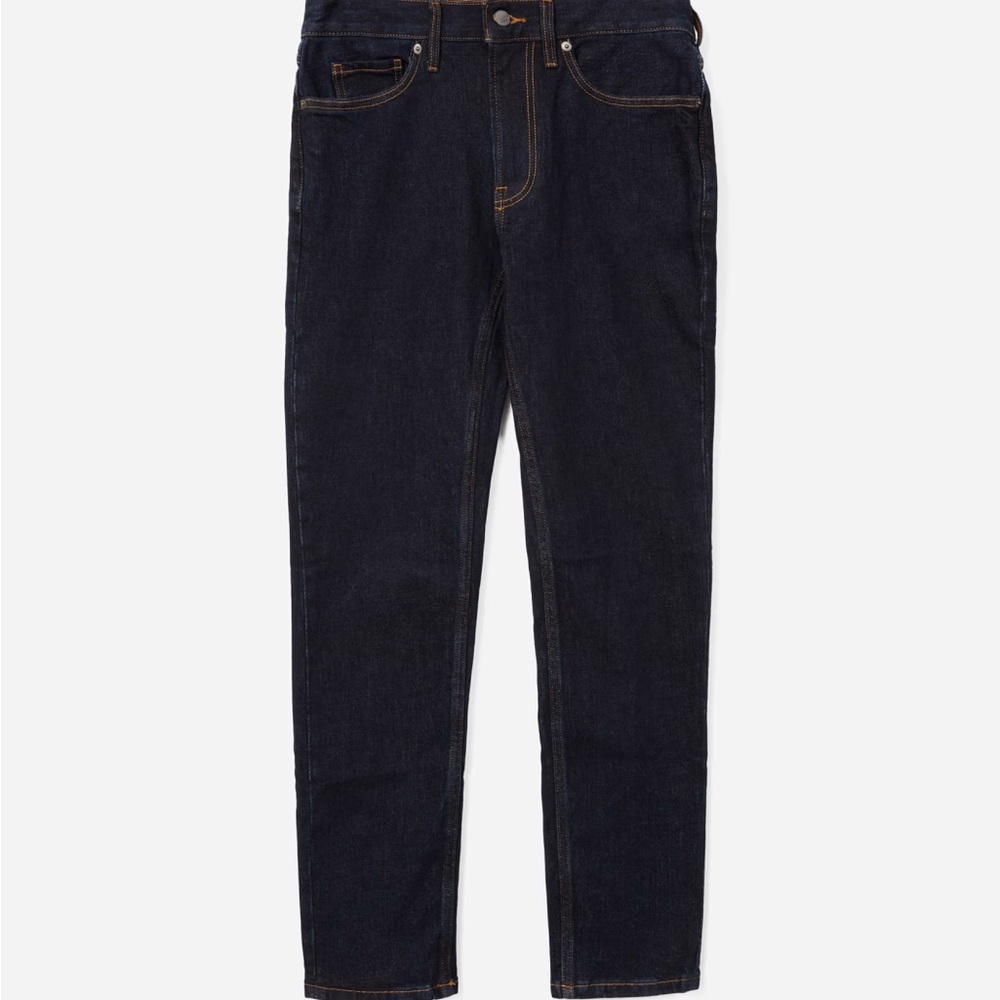Everlane Men's Slim Fit Dark Blue Jeans